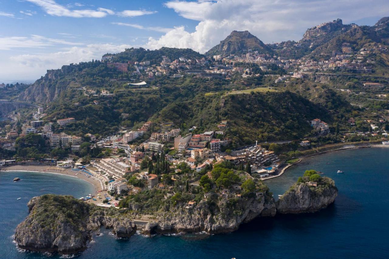 Fenetre Sur Le Blue Apartment Taormina Bagian luar foto
